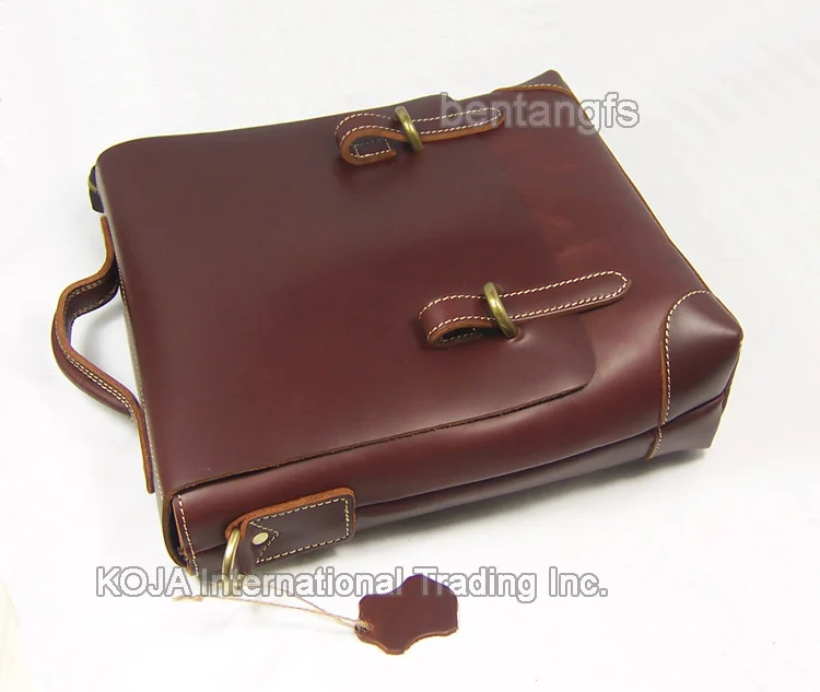 Итальянский кожаный портфель из натуральной кожи мужская деловая сумка-атташе