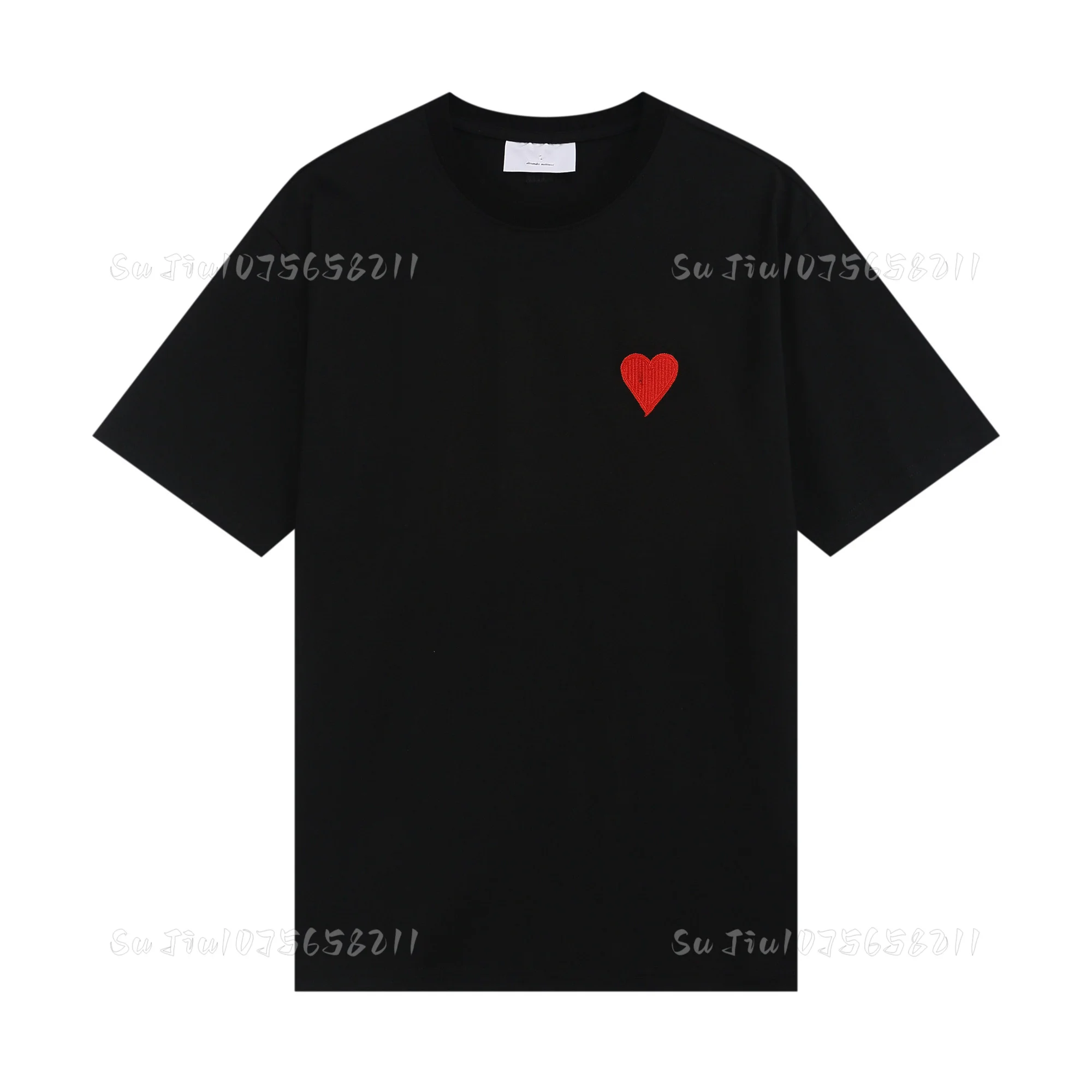 

High Quality Cotton Tshirt Oversized T-shirt For Men's Fashion Short-Sleeved Top Casual Women's T Shirt 2023 Summer Brand Tee
