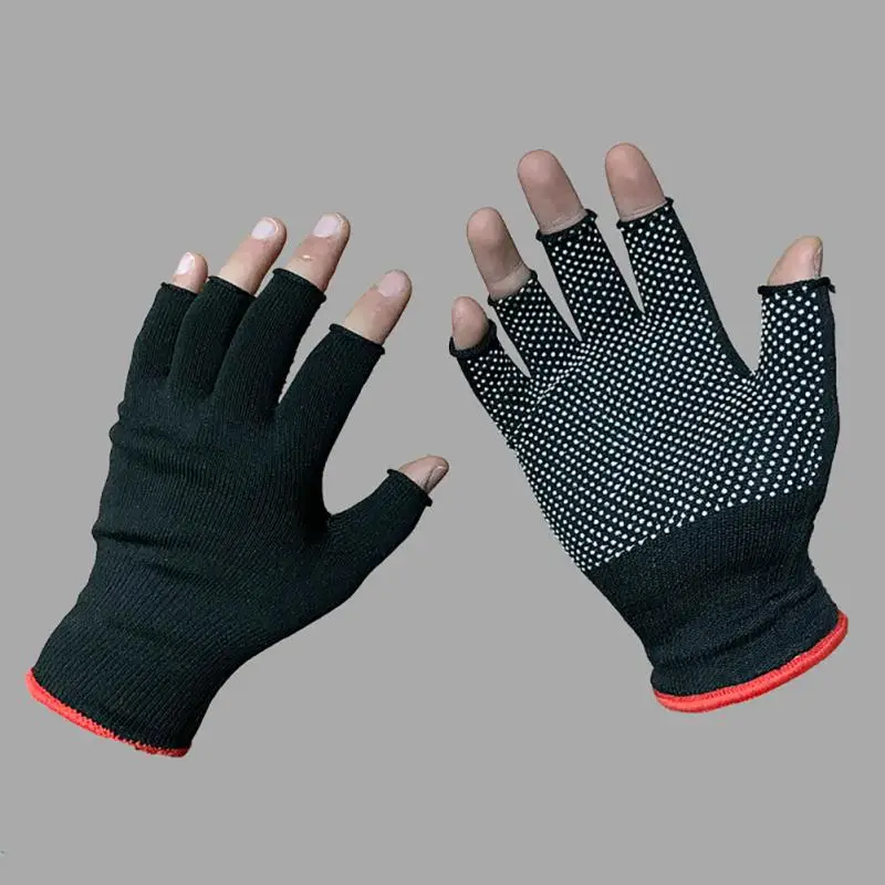 

Adjustable Three-finger Thin Gloves Impact Resistance Breathable Fishing Slip-finger Non-slip Gloves Non-slip Mittens