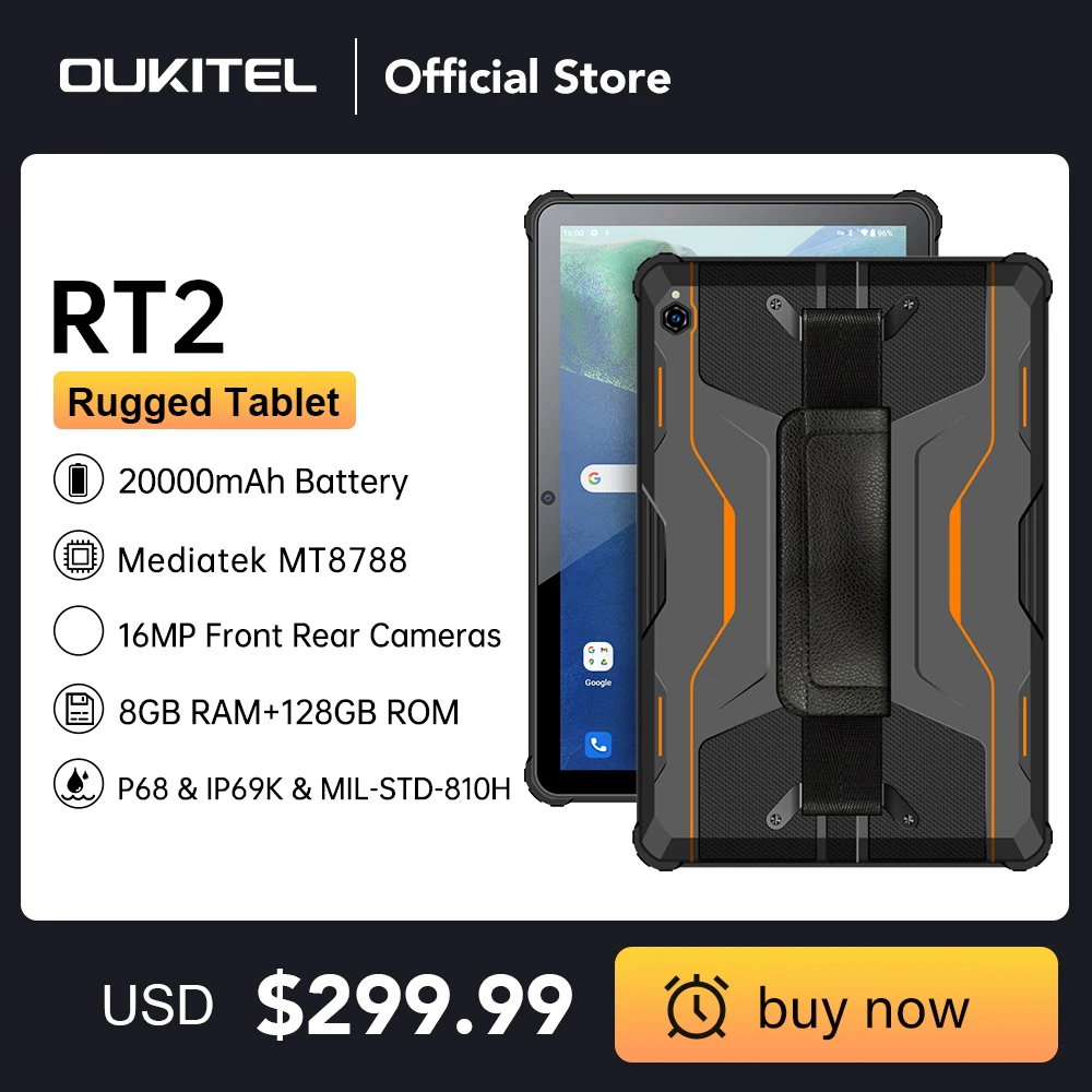 [World Premiere] Oukitel RT2 Rugged Tablet 10.1
