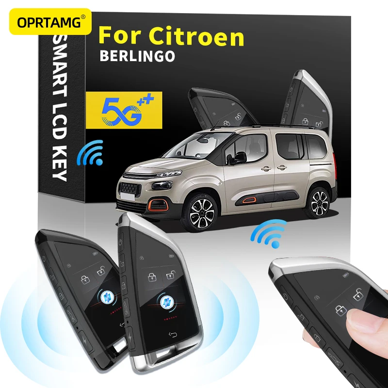 

Car Smart Remote Control Key LCD Display for Keyless Smart Key For Subaru BERLINGO 2000 2001 2002 2003-2018 2019 2020 2021 2022