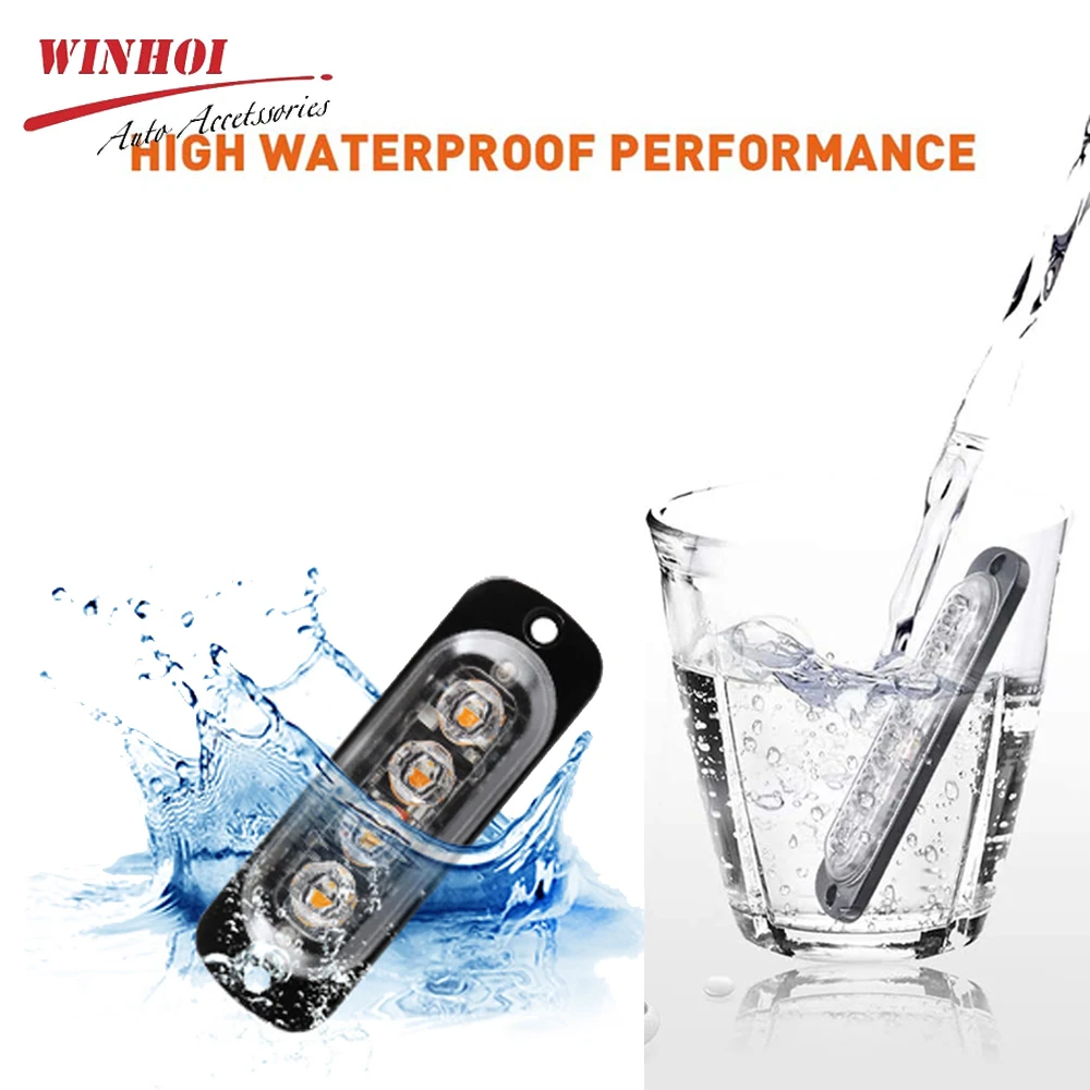 16 Светодиодный беспроводные автомобильные аварийные огни автомобильная