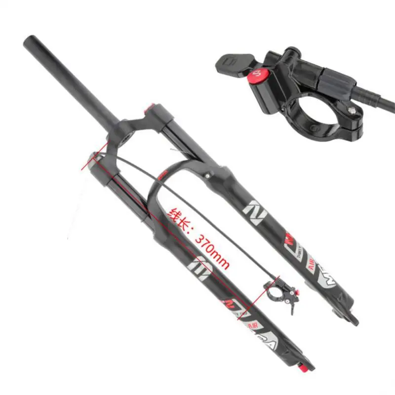 Mountain Bike Front Fork 26/27.5 Inch Pneumatic Shock Absorber Air Disc Brake Quick Disassembly Bicycle