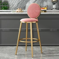 pink design soft dining living room chairs nordic backrest hotel velvet chair leisure makeup bedroom chaise lounge furniture