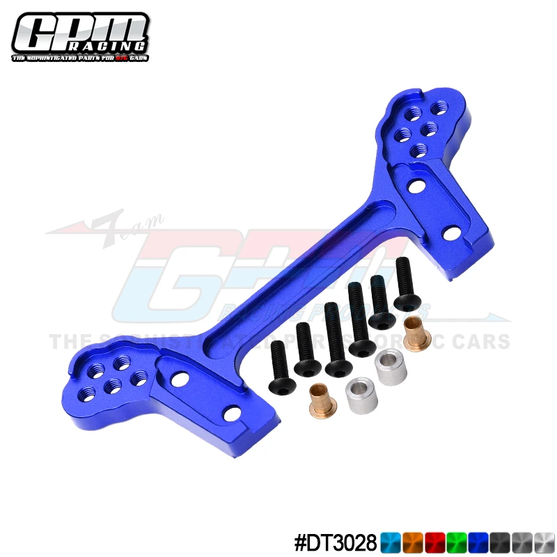 АЛЮМИНИЕВЫЙ ПЕРЕДНИЙ АЛЮМИНИЕВ GPM - 1 шт. ДЛЯ TAMIYA DT-03
