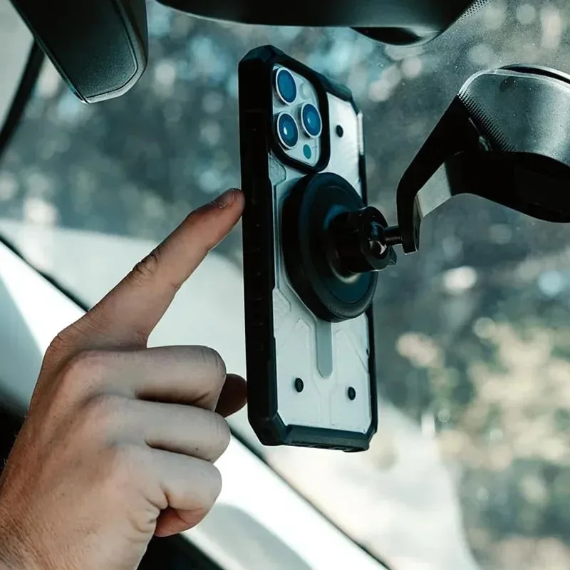 Фото Ударопрочный магнитный чехол Pathfinder для iPhone 17 Pro Max, 16, 15, 14, 13, 17PRO, iPhone17 Ua-g для MagSafe, чехол-накладка для телефона №1