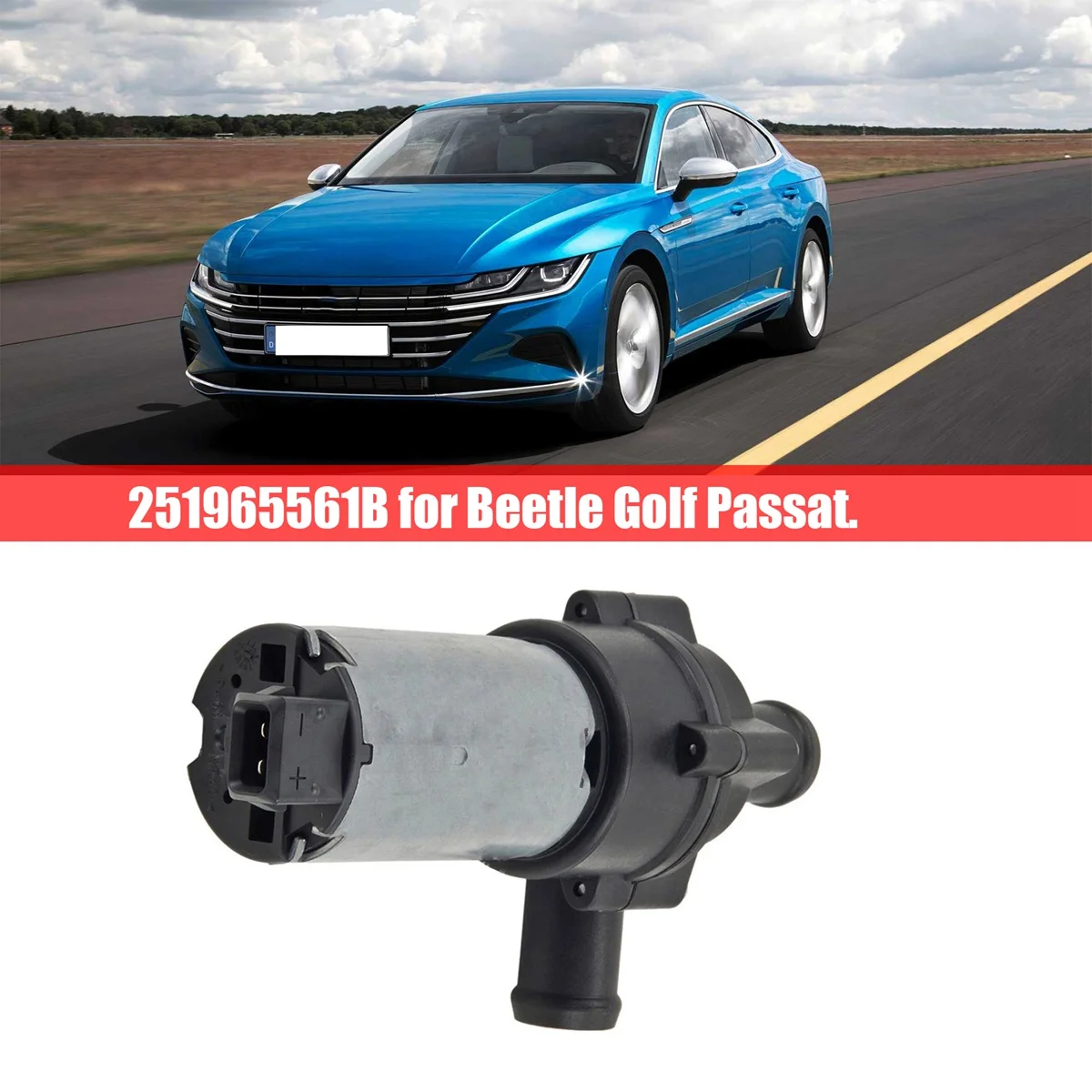 0392020024 251965561 B Вспомогательный водяной насос Электрический двигателя для VW Beetle Golf