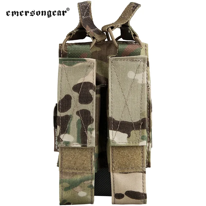 Фото Emersongear для MP5 Dual KRISS MP7 Подсумок для журналов Двойная сумка для магазинов MOLLE Кобура-держатель Страйкбольный охотничий чехол Карманная панель №2