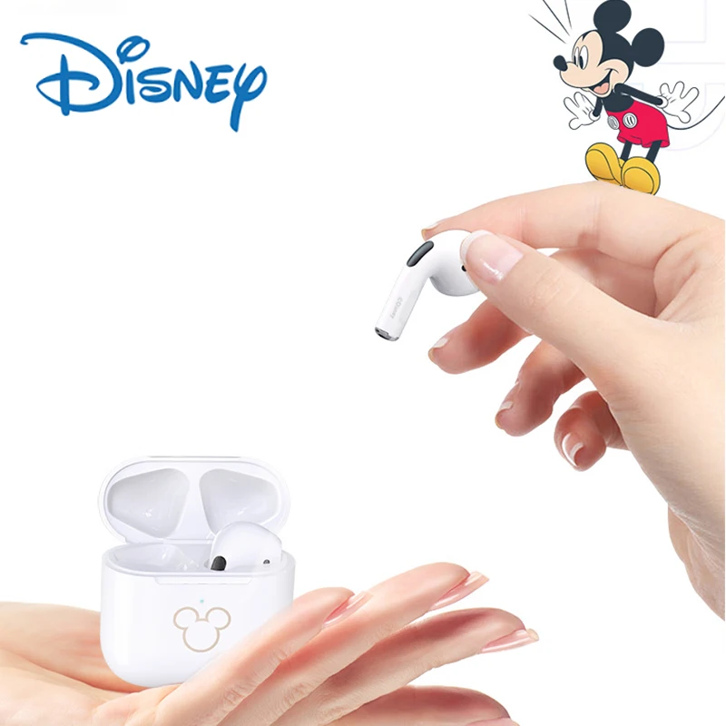 Мини-наушники Микки Маус Disney беспроводные наушники-вкладыши с Bluetooth чехол