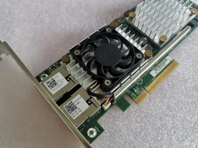 Оригинальный BCM 957810 Двухпортовая 10-гигабитная Ethernet-карта W1GCR 57810S на 10 ГБ.