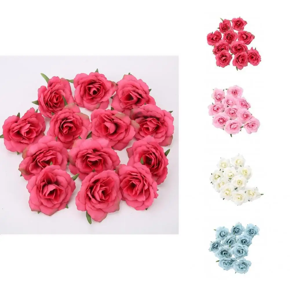 

Длительный срок службы, без увядания, свадебная декоративная имитация головы цветка Вечерние