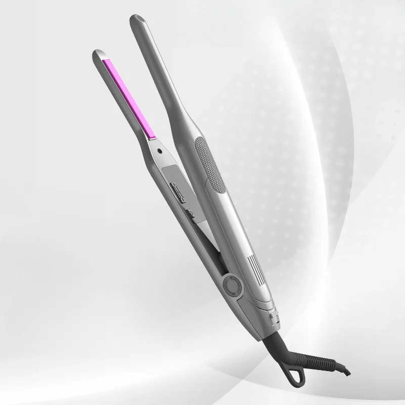 

Professional 2 in 1 Hair Straightener Curling Iron hair curler Flat Iron for Short Hair LED Hair Straightener Ceramic Beard