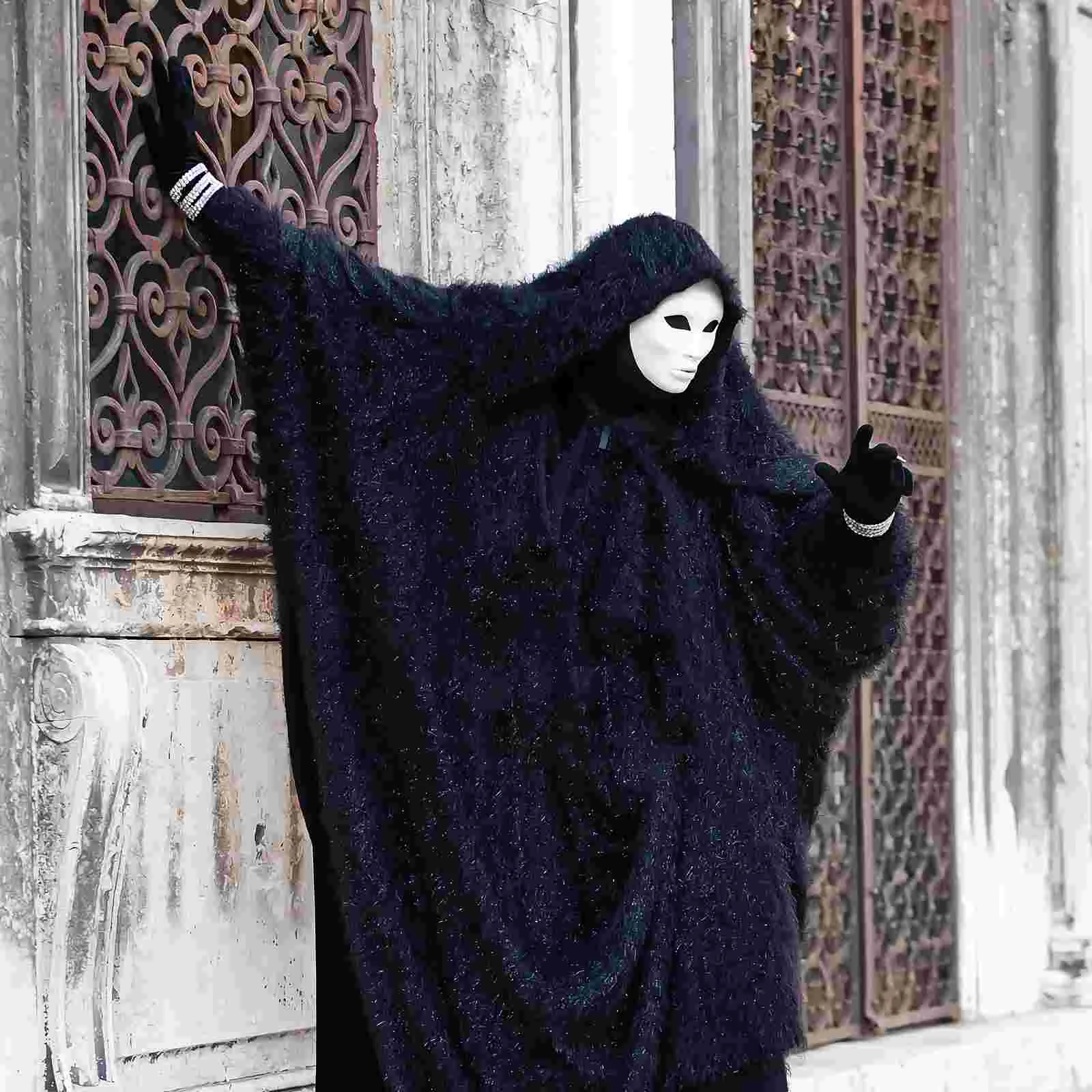 4 шт. Хэллоуин маска белый мужской лицо целлюлоза пустые маски для рисования DIY