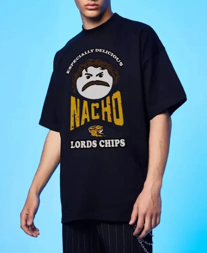 Футболка NoEnName_Null короткого рукава из хлопка синяя