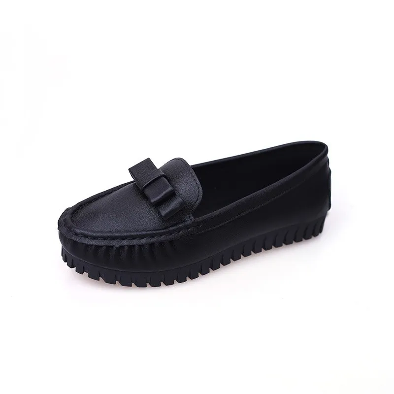 Women's Flat Shoes Summer White Leather 
