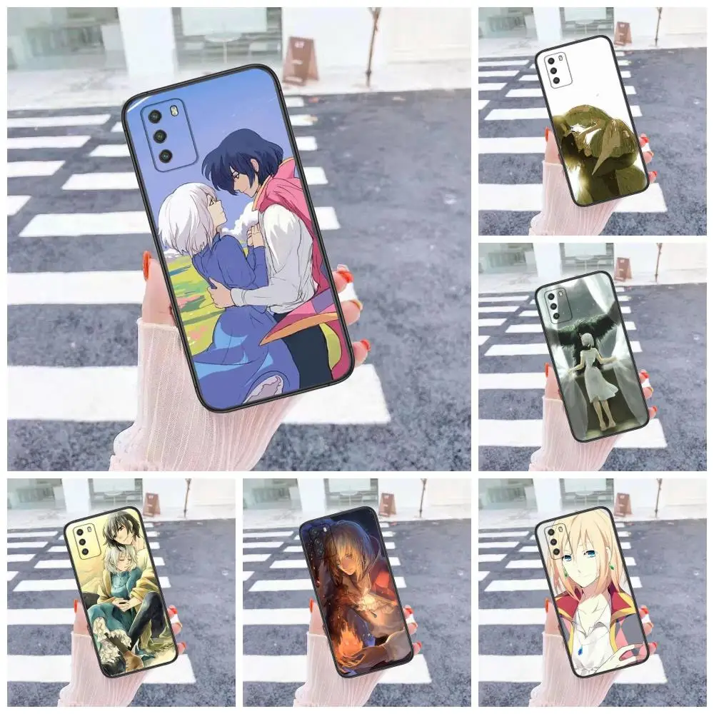 Движущийся замок Аниме Арт-иллюстрации для Moto Edge E E6 E7 G 20 G30 Fast Lite Play Plus Power Pro Stylus 2020 2021 5G хороший магазин
