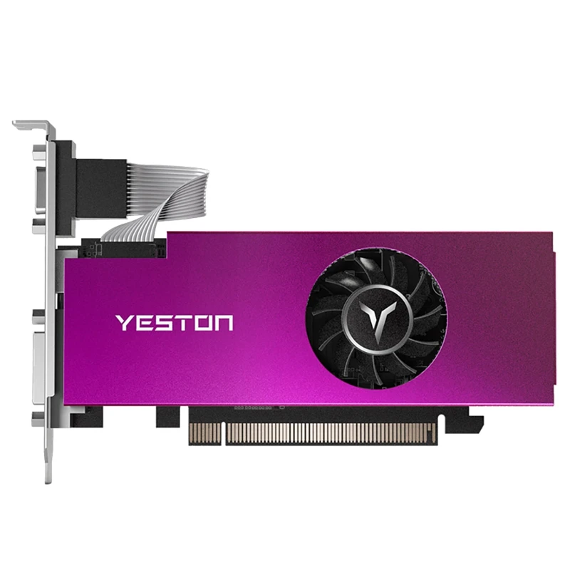 

Yeston RX550-4G D5 LP XL Ultra-Fast ​​Graphics Card 4GB 128Bit GDDR5 1183/6000Mhz PCI-E3.0 X8 HD Desktop PC Gaming Graphics Card