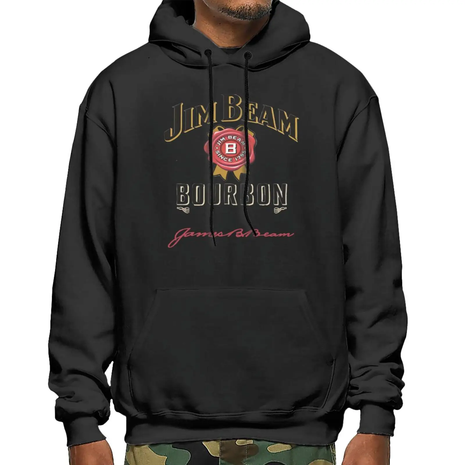 

Jim Beam Bourbon Whisky Bottle Label 3751 Sweatshirts Hoodies Hoodies Man Anime Sweaters For Men Men 's Sweater Anime Clothing