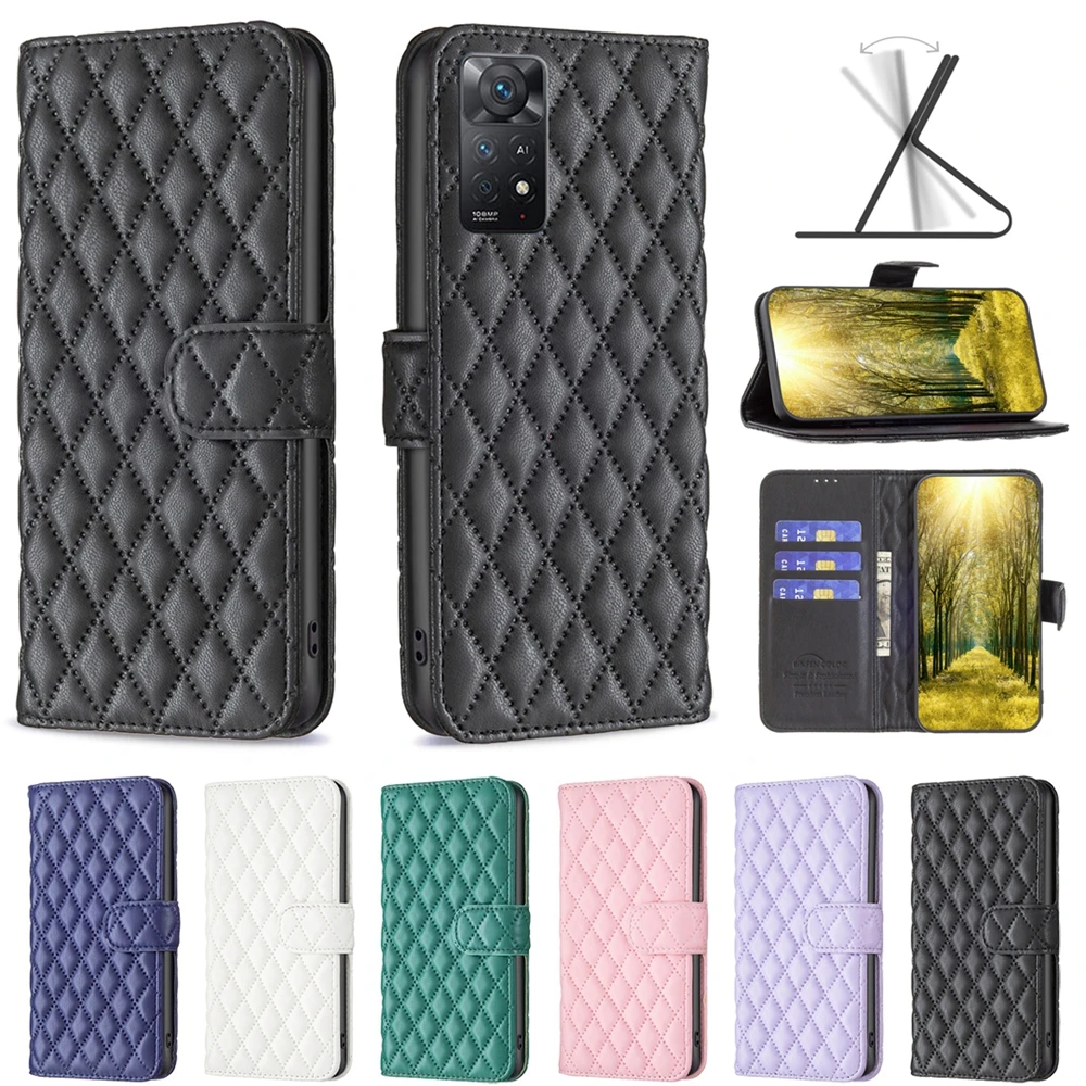 

Чехол-книжка для Xiaomi, Redmi 11, 10, 9 Pro, 11S, 10S, 11E, 9S, магнитный, с отделением-бумажником