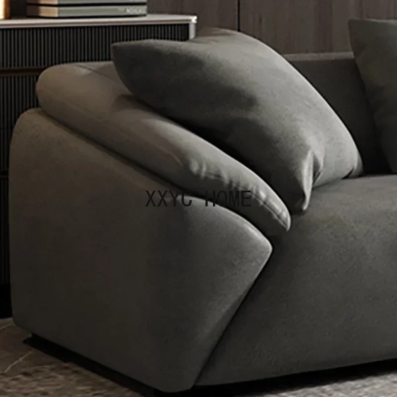 Скандинавские диваны для гостиной современная ткань одиночные расслабляющие