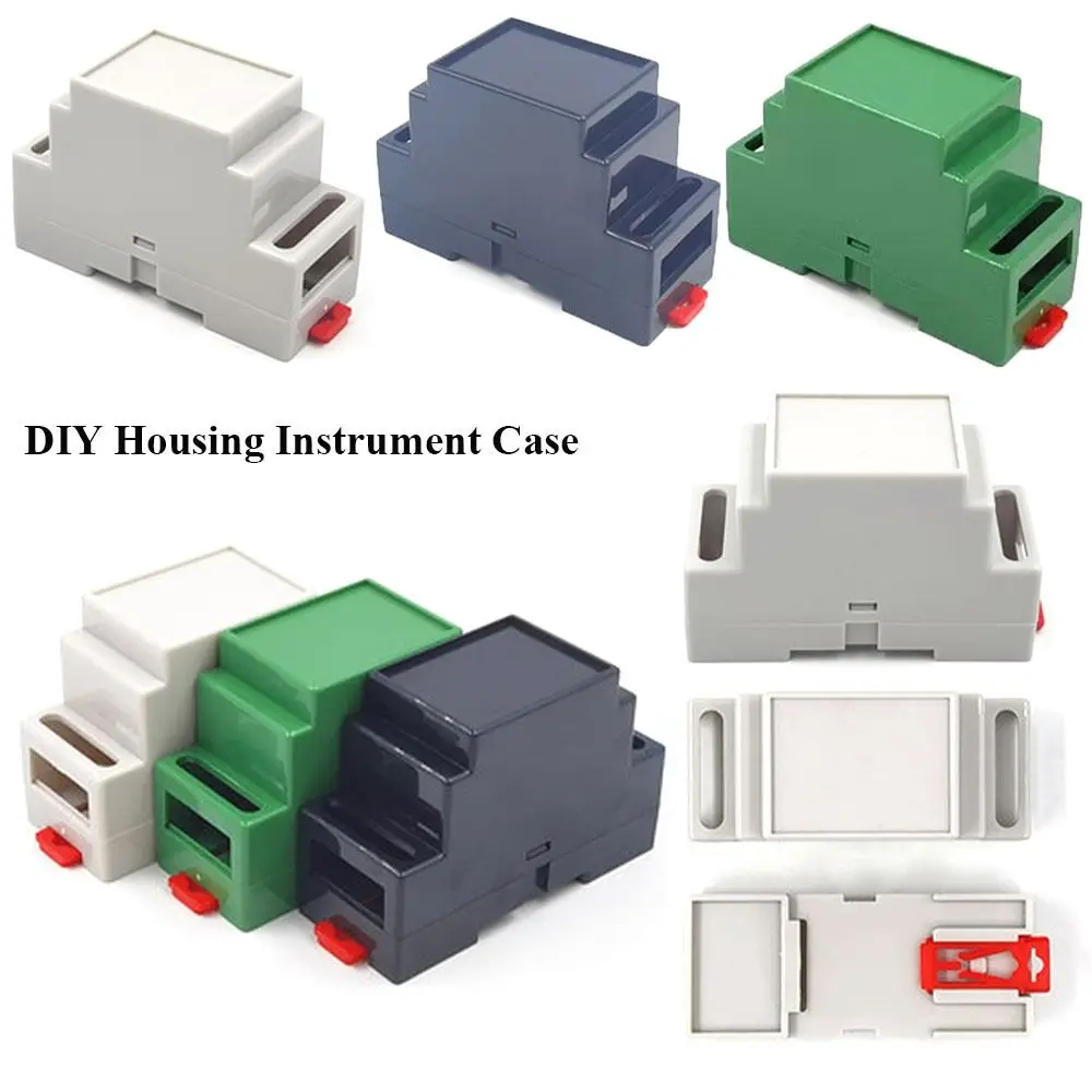 

Black/Grey ABS Plastic DIY High Quality Enclosure Boxes Instrument Case Electronic Project Box Waterproof Cover Project