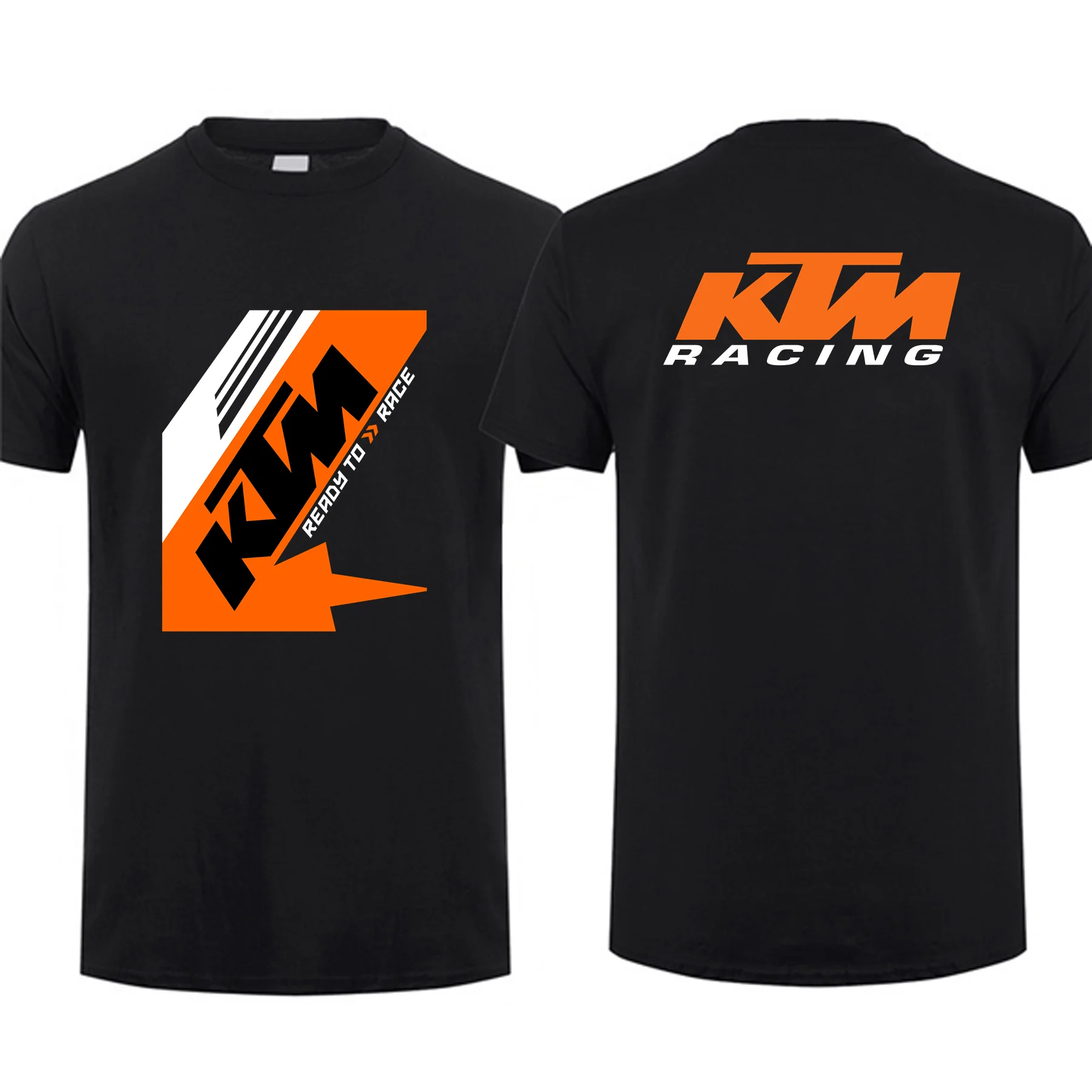 

Amazing Tees Men T Shirt Double-sided Casual Oversized Ready To Race Motorbike Racing Mx Atv Team 3yrs Graphic T-shirts S-3XL