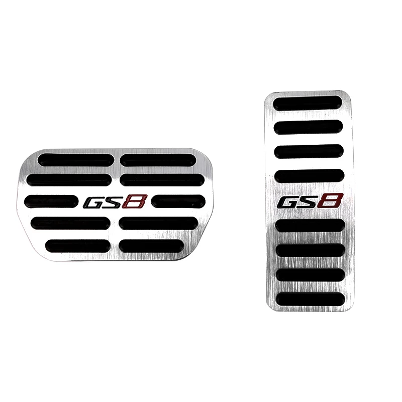 

Алюминиевая накладка на педаль акселератора топлива для автомобиля, накладка на педаль тормоза для Trumpchi GS8 GS7 2017 2018 2019 2020 2021 2022, аксессуары