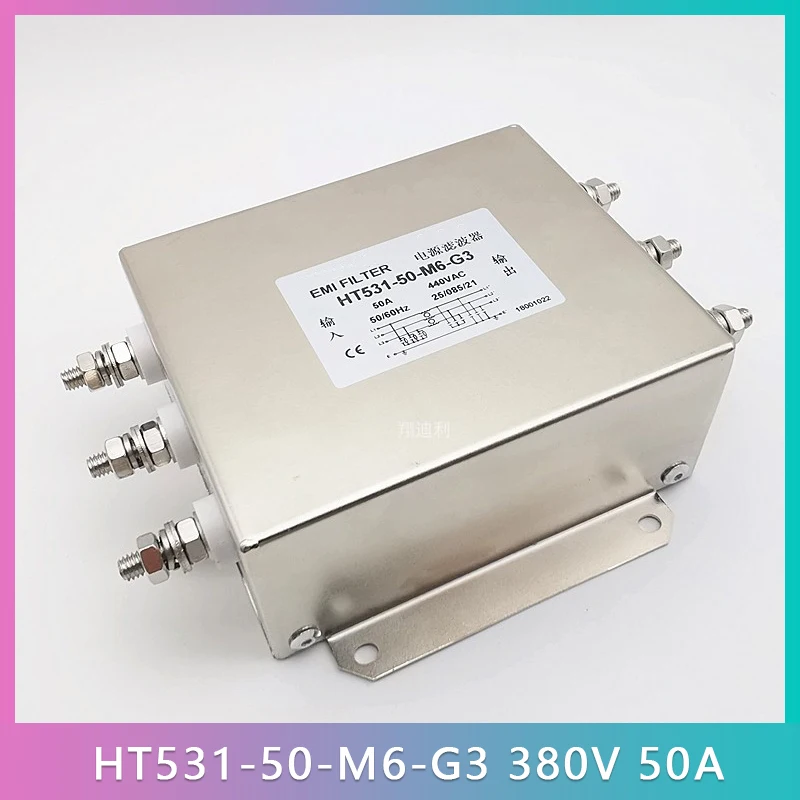 HT531-50-M6-G3 380V 50A Three Phase Power Filter Before Shipment Perfect Test