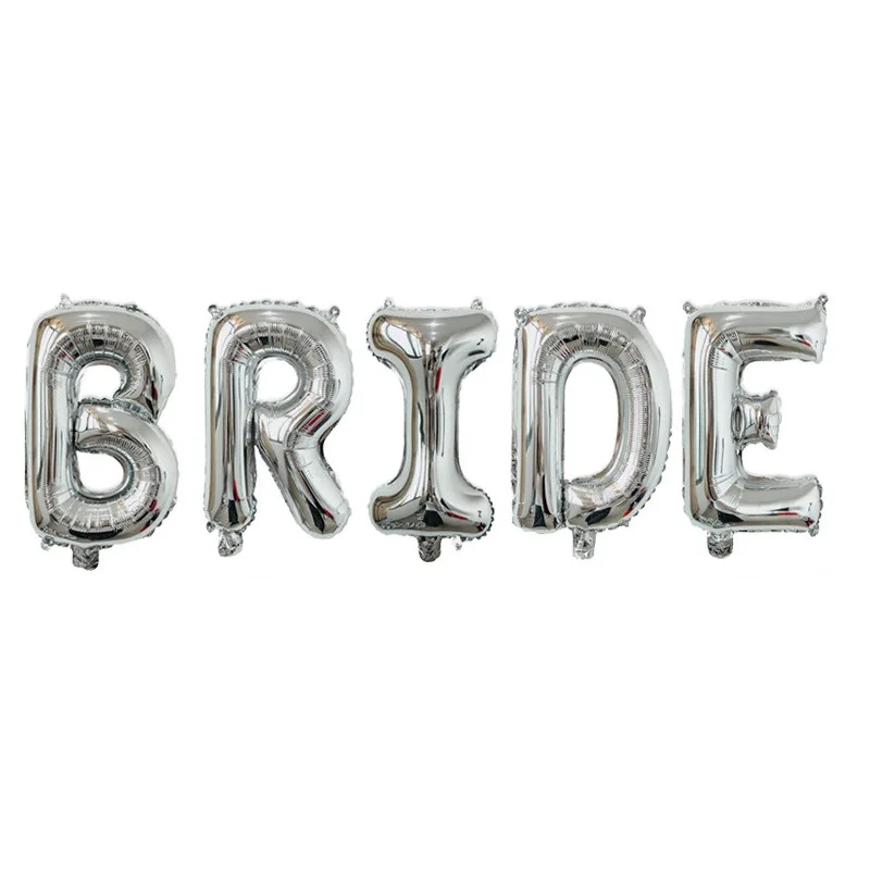 4/5 шт. фольгированные буквы невесты из розового золота | Дом и сад