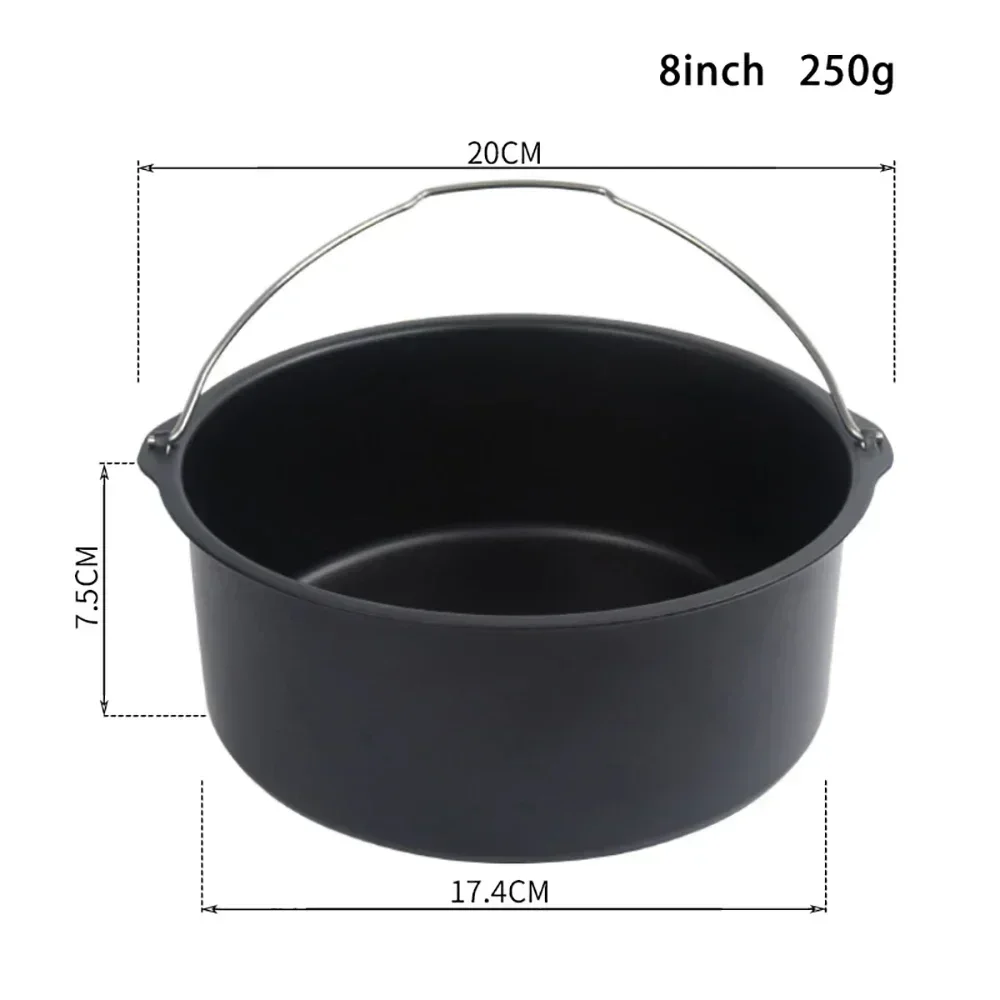 Круглые формы для торта из углеродистой стали 6/7/8 дюймов