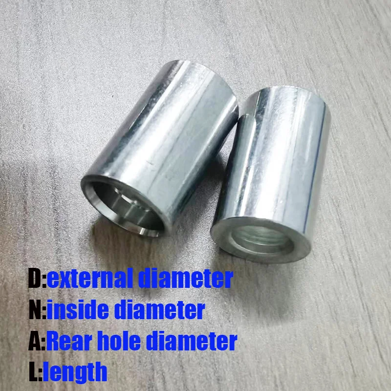 Гидравлические обжимные соединения 1/4&quot сталь 6 шт.