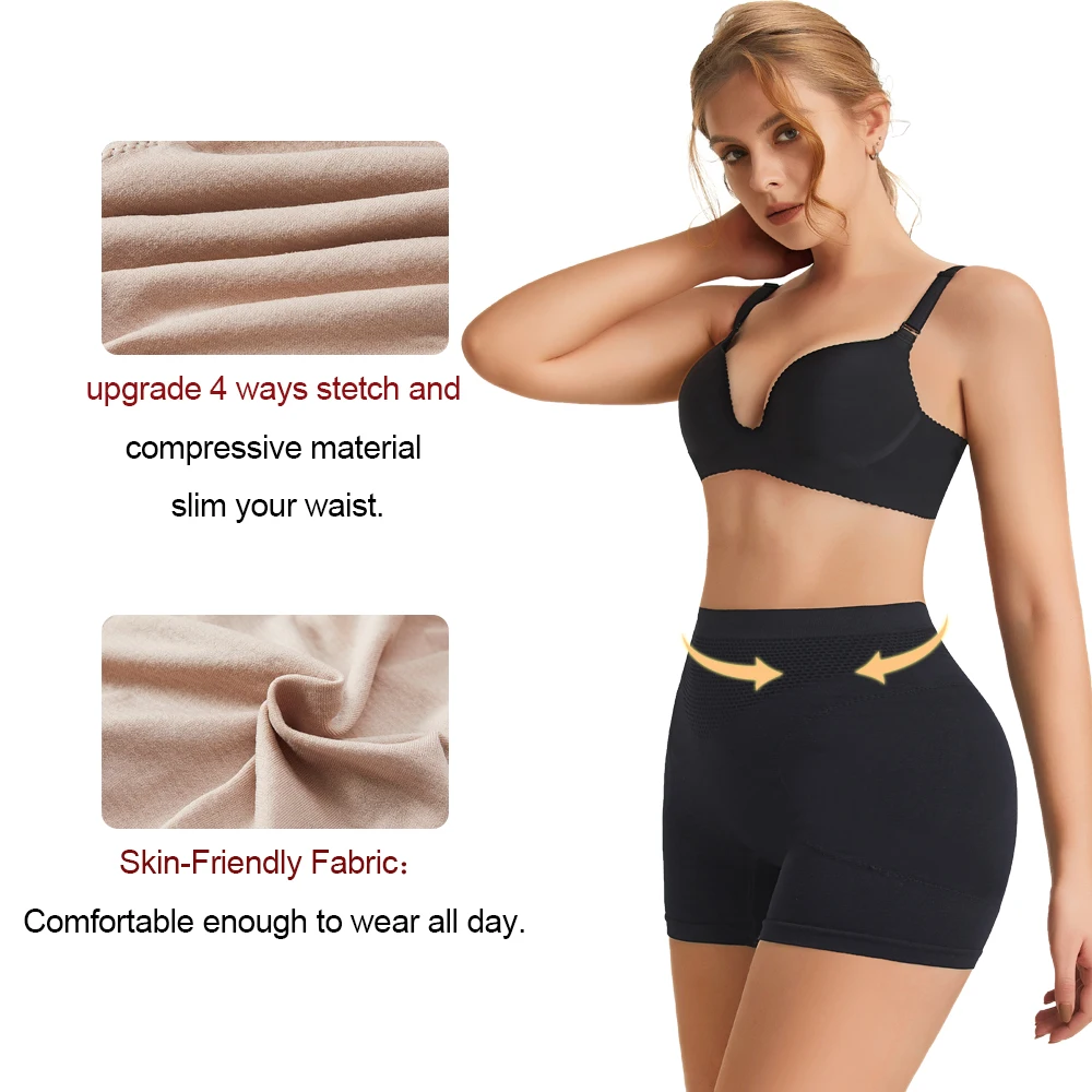 SEXYWG Body Shaper Butt Lifter Panties Women Hip Shapewear Seamless Fake Big Ass Booty Push Up Panties Hip Enhancer