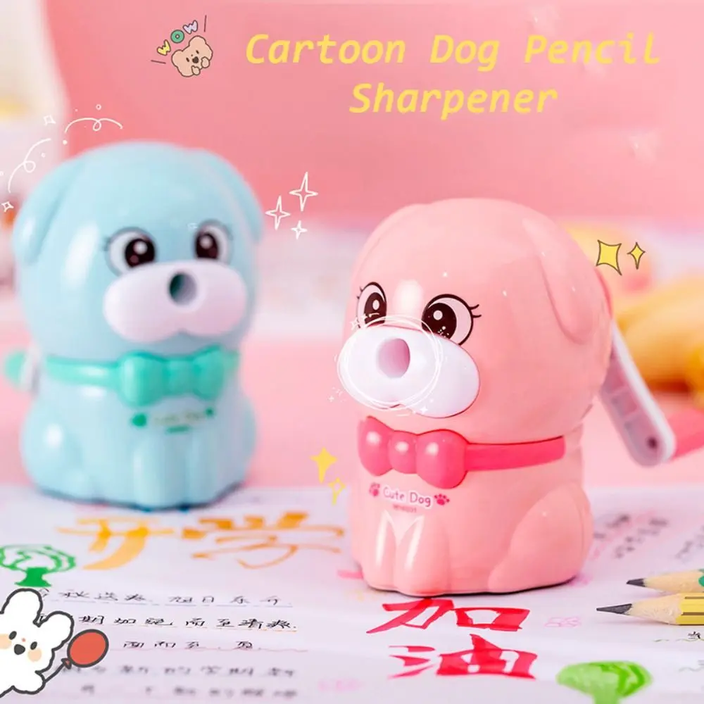 

Gift Cartoon Dog Shaped Anti Sticking Lead Hand-cranked Mechanical Tool Automatically Enters Lead Pencil Sharpener