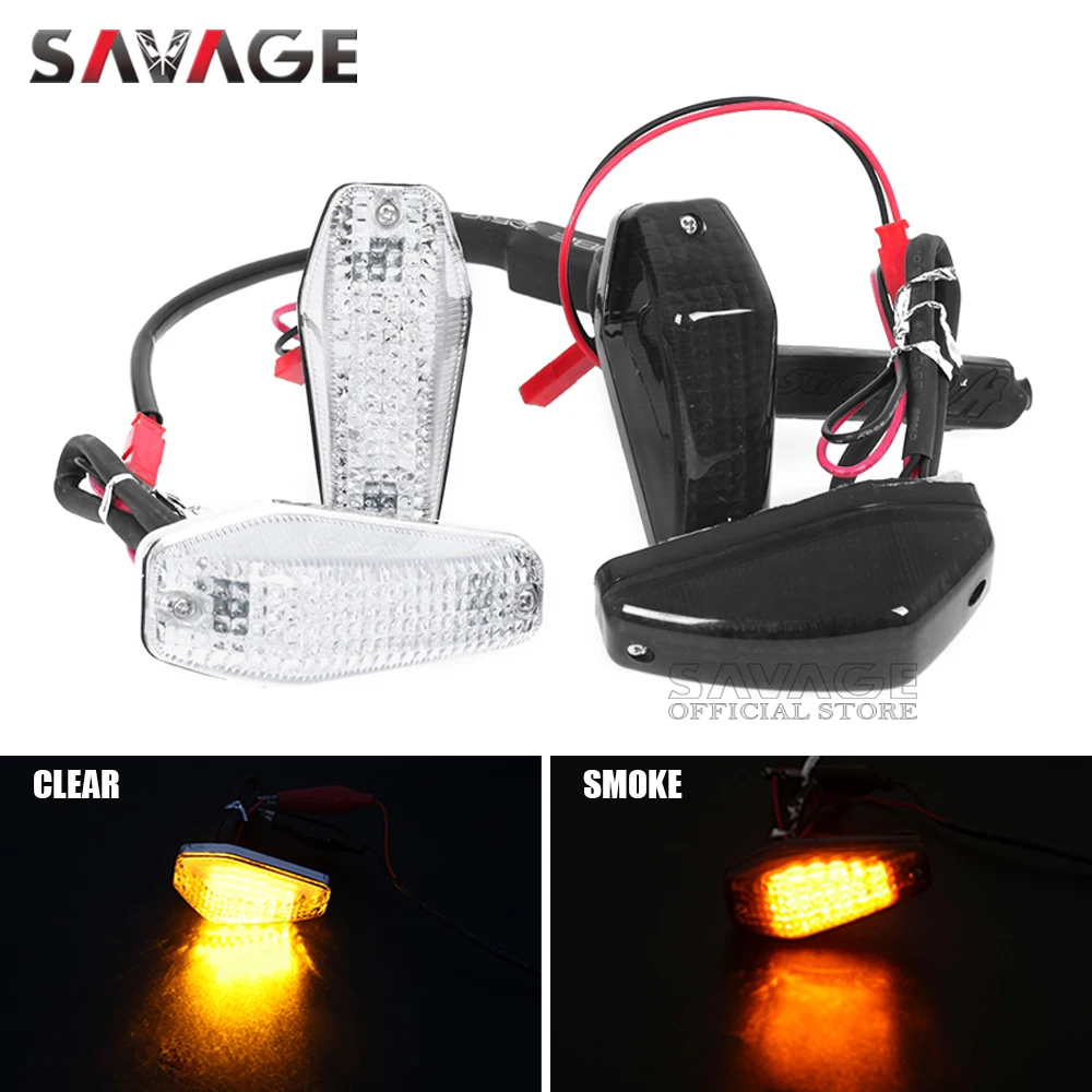 

Motorcycle LED Turn Signal Light Indicators Universal Motorbike Blinker Lamp With Resistor LED Turning Signal Lighting