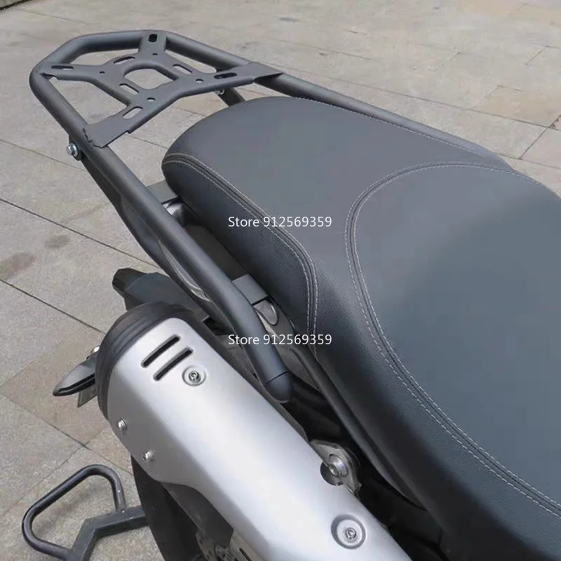 Задний багажниккронштейн для мотоцикла 350AC, совместимый с LONCIN VOGE 350 AC 350-AC, черный, для пассажира (art.: 3920dc28422bf) - 3920dc28422bf