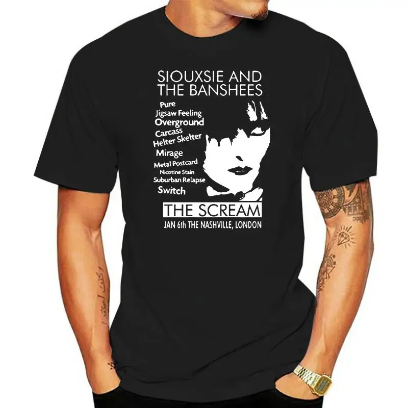 Siouxsie and the Banshees The Cry Gig футболка черная или Синяя