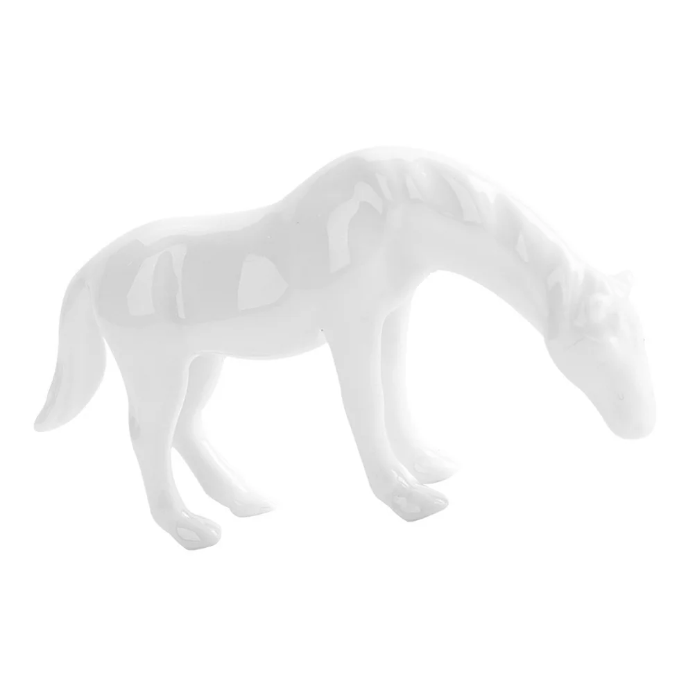 Мини-фигурка керамическая белая отделка орнамент миниатюрная игрушка с микро