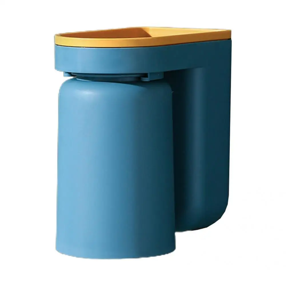 

Strong Load-bearing PP Upside Down Toothbrush Container with Cup for Kitchen