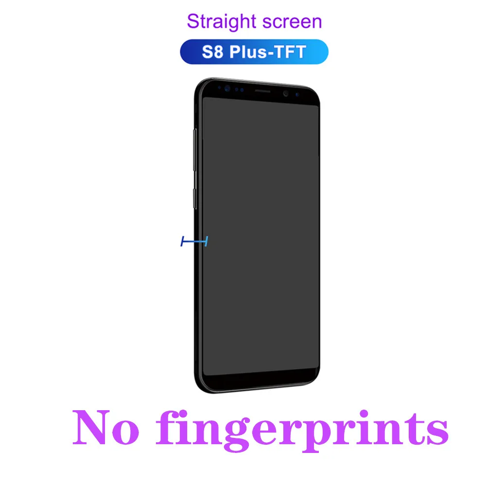 100% Tested TFT For Samsung Galaxy S8 plus LCD Display Touch panel Digitizer G950 G950F G955fd G955F G955 Lcd Screen With Frame enlarge