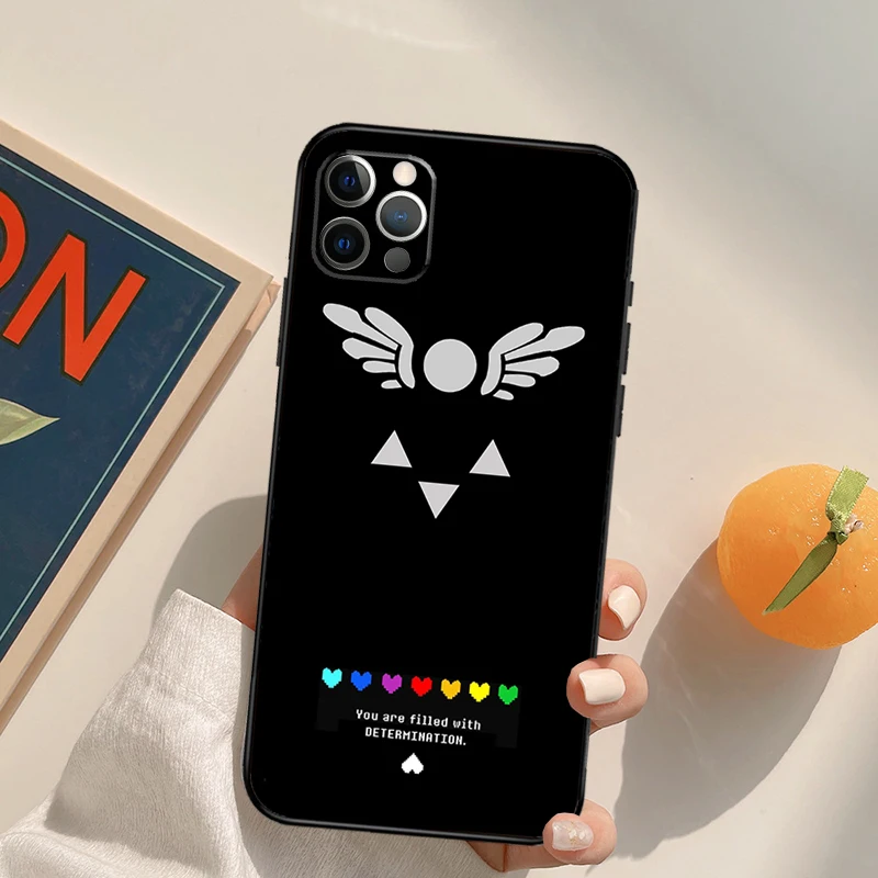 Фото Чехол для телефона Game Undertale для iPhone 13 Pro Max 11 12 Mini 6S 7 8 Plus SE 2020 X XS MAX XR, чехлы №3