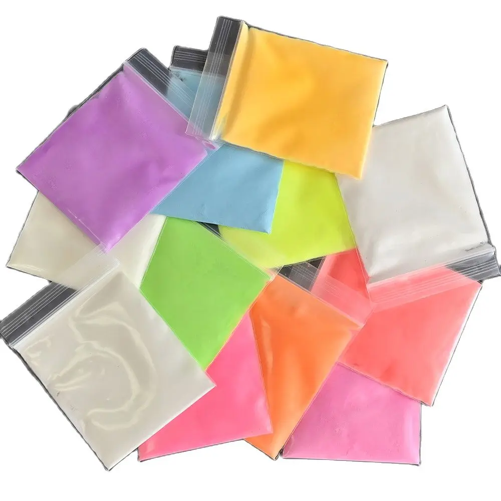 10 г Яркий светящийся порошок 12 цветов долговечный сверхъяркий ультратонкий