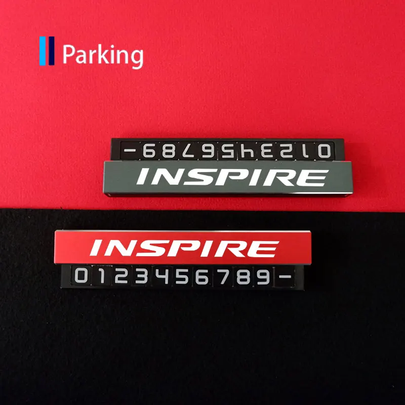 

Автомобильная Временная парковочная карта для Honda Inspire, номер телефона, стоп-сигнал для Honda CITY Odyssey CRV HRV Legend VTi HR-V JAZZ PILOT