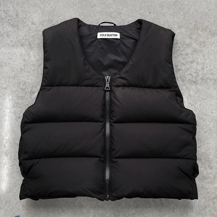 Men Women Sleeveless Coats Outerwear Vest PUFFER Parkas Cole Buxton JACKET