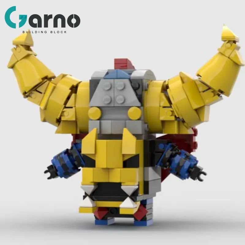 

Фигурки аниме Garno Moc, голдохт, мазингли, НЛО-робот, строительные блоки, космические технические роботы, Мультяшные игрушки для детей