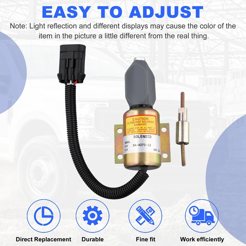 12 В Φ для двигателя Ford 7.8L тяжелый грузовик электромагнитный клапан