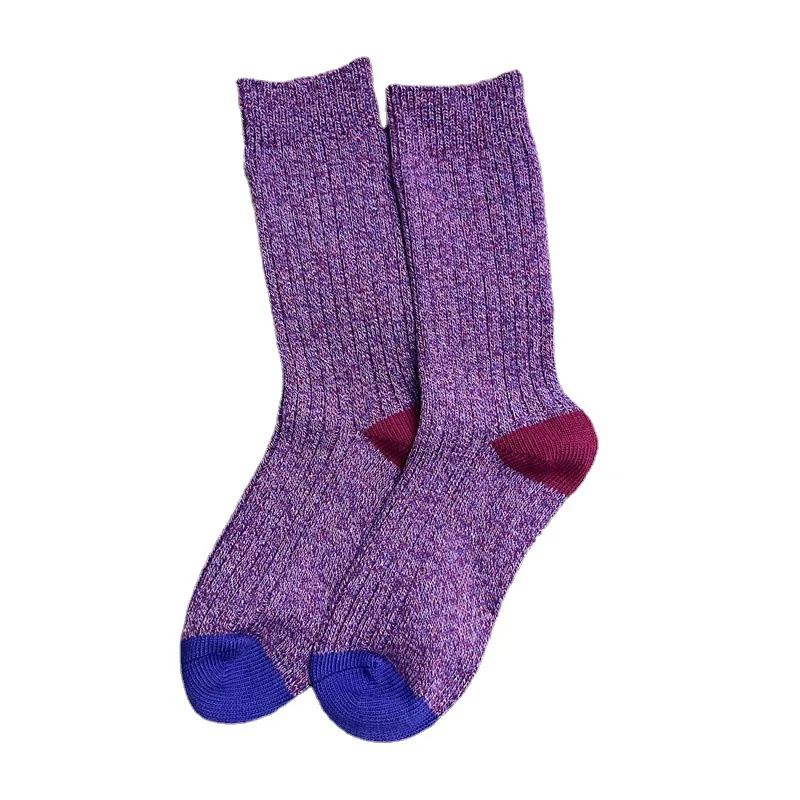 Thick Cotton Socks Men Women Boy Girl Winter Ankle Socks Warm Crew Sock Spell color  Middle Tube  Unisex Socks