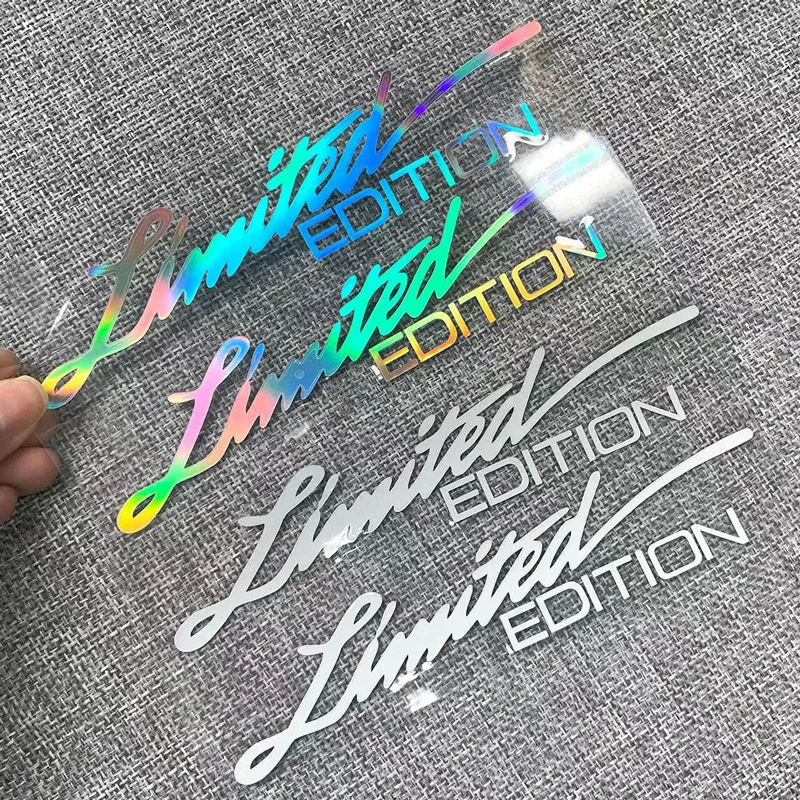 Фото LIMITED EDITION лазерные светоотражающие наклейки на корпус велосипеда MTB крутые наклейки для украшения тела с английскими буквами наклейки на велосипед №2