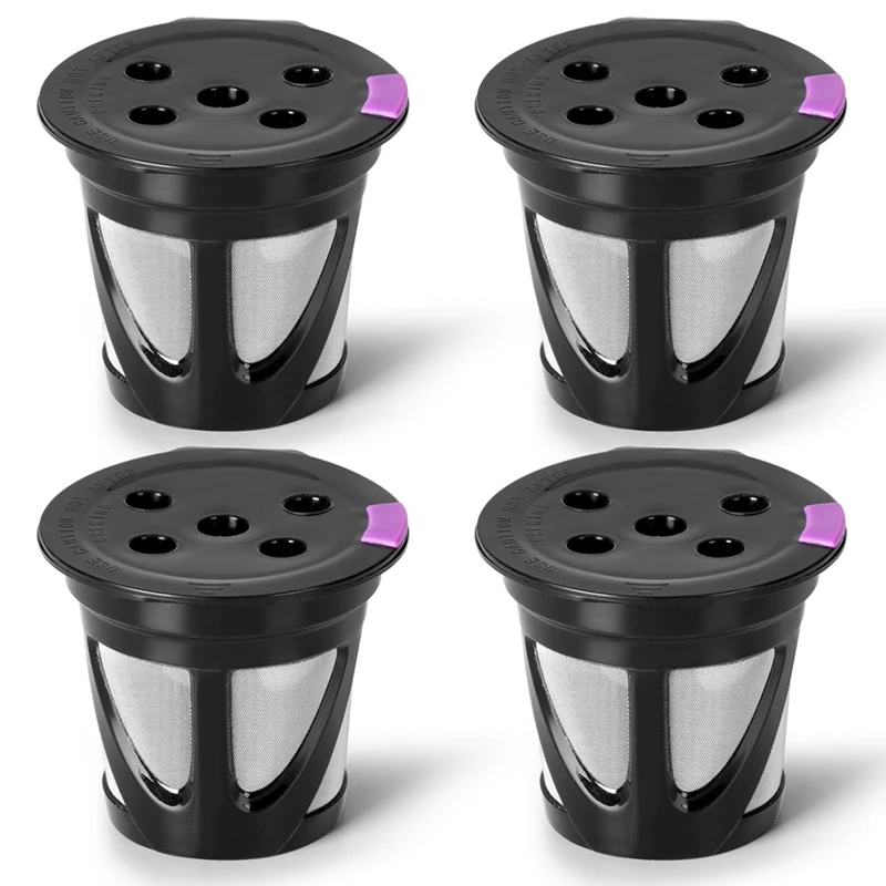 

Reusable K Cups For Keurig, 4-Pack Universal Refillable K CUP Coffee Filters, For Keurig Supreme Multistream Series Accessories