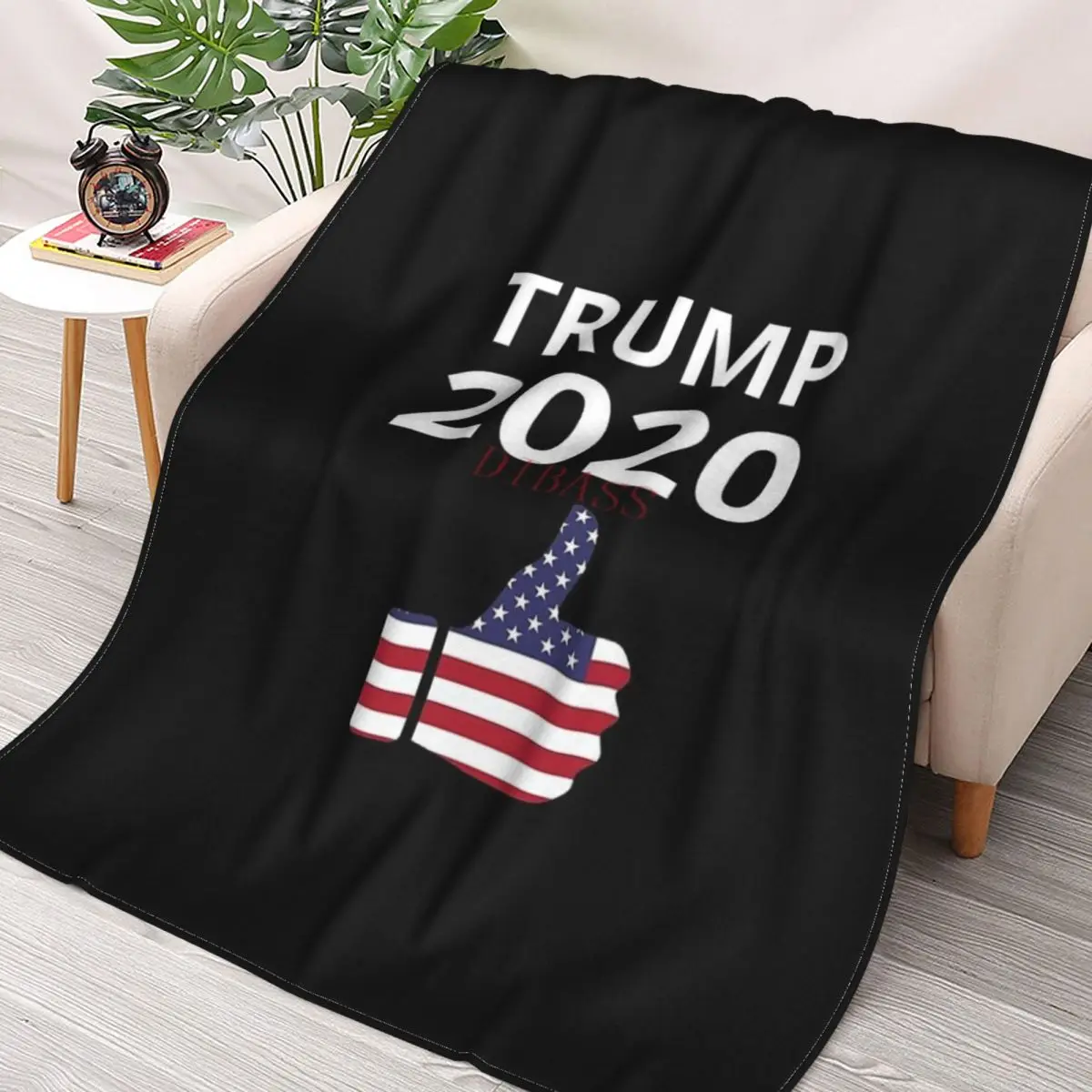 

Футболка с 3D принтом Трампа 2020, фланелевое одеяло