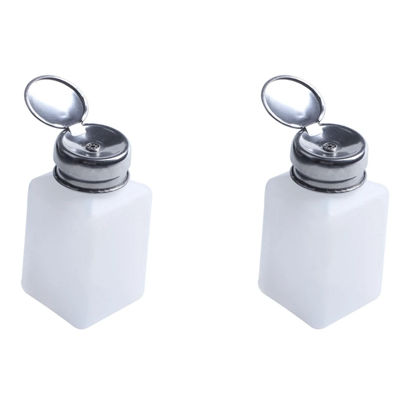 

2X 200ML Capacity Liquid Oil Alcohol Dispenser Clear Bottle Container